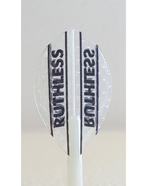 RUTHLESS Ruthless Clear Dimplex Pear Dart Flights