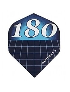 RUTHLESS Ruthless 180 Black and Blue Standard Dart Flights