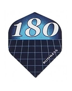 RUTHLESS Ruthless 180 Black and Blue Standard Dart Flights