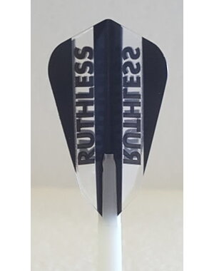 RUTHLESS Ruthless Black Fantail Dart Flights