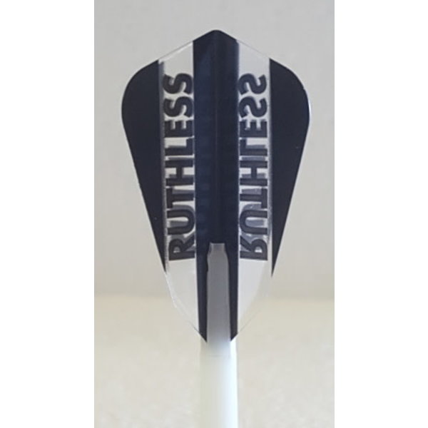RUTHLESS Ruthless Black Fantail Dart Flights