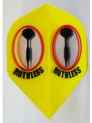 RUTHLESS Ruthless Yellow Dual Darts Standard Dart Flights