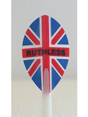 RUTHLESS Ruthless Union Jack Pear Dart Flights