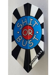 RUTHLESS Ruthless $hit or Bust Slim Dart Flights