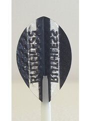 RUTHLESS Ruthless Black Dimplex Pear Dart Flights