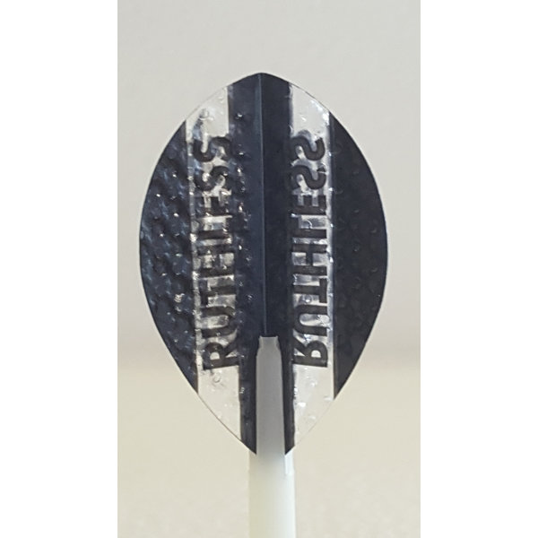 RUTHLESS Ruthless Black Dimplex Pear Dart Flights