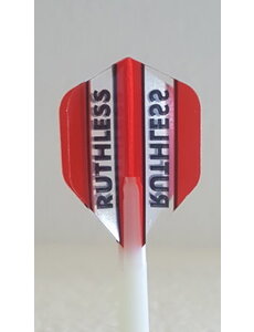 RUTHLESS Ruthless Red Mini Dart Flights