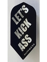 RUTHLESS Ruthless Let's Kick A$$ Slim Shape Dart Flights