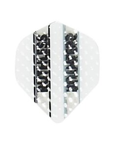 RUTHLESS Ruthless White Dimplex Standard Dart Flights