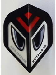 RUTHLESS Ruthless Eyes with Red Forehead Standard Dart Flights