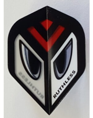 RUTHLESS Ruthless Eyes with Red Forehead Standard Dart Flights