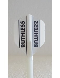 RUTHLESS Ruthless White Mini Dart Flights