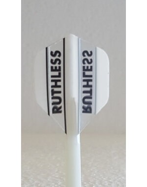 RUTHLESS Ruthless White Mini Dart Flights