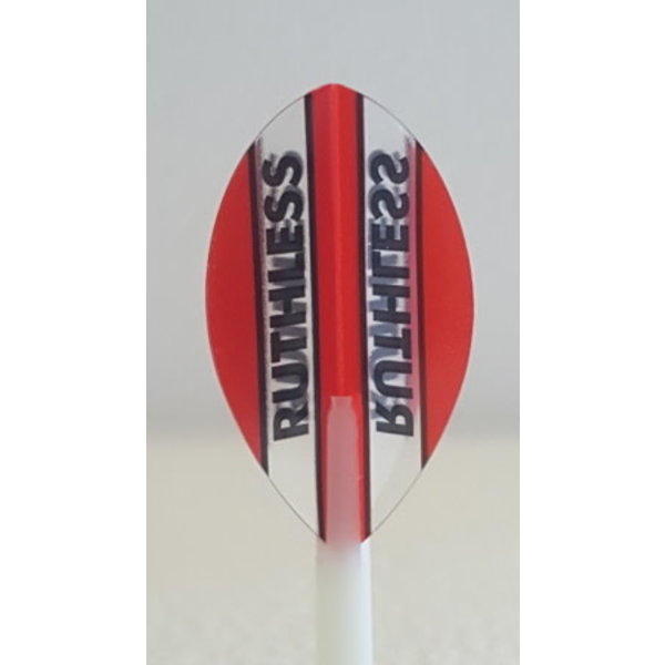 RUTHLESS Ruthless Red Pear Dart Flights