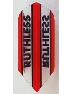 RUTHLESS Ruthless Red Slim Dart Flights