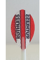 RUTHLESS Ruthless Red Dimplex Pear Dart Flights