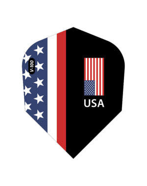 Viper Darts Viper V-100 American Flag USA Standard Dart Flights