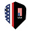 Viper Darts Viper V-100 American Flag USA Standard Dart Flights