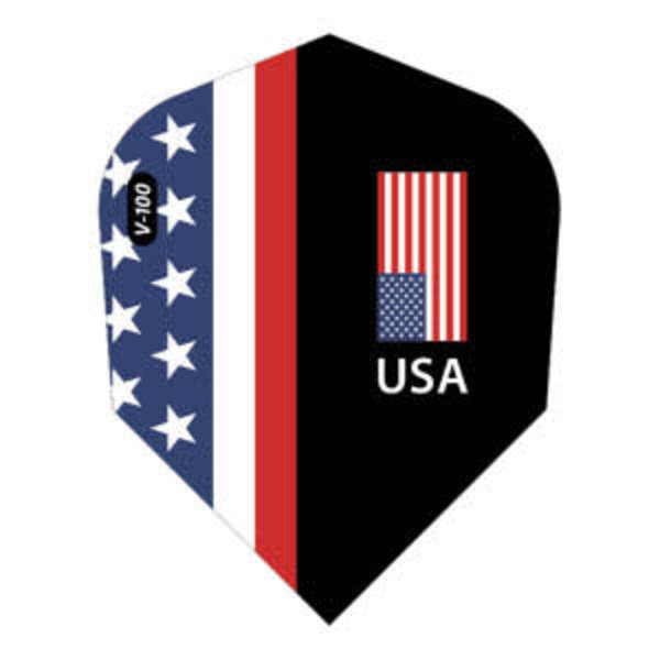 Viper Darts Viper V-100 American Flag USA Standard Dart Flights
