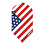 Viper Darts Viper V-100 American Flag Angled Dimplex Slim Dart Flights