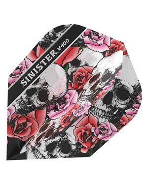 Viper Darts Viper Sinister Dart Flights V-100 Series Red Pink Standard Dart Flights