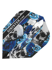 Viper Darts Viper Sinister Dart Flights V-100 Series Blue Standard Dart Flights