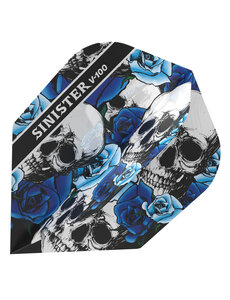 Viper Darts Viper Sinister Dart Flights V-100 Series Blue Standard Dart Flights