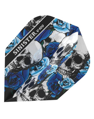 Viper Darts Viper Sinister Dart Flights V-100 Series Blue Standard Dart Flights