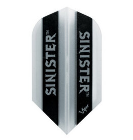 Viper Darts Clear Slim Sinister with Black Stripe Dart Flights