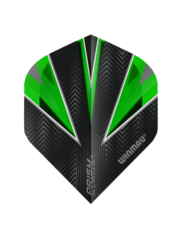 Winmau Darts Winmau Prism Alpha Black and Green 3 Standard Dart Flights