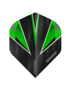 Winmau Darts Winmau Prism Alpha Black and Green 3 Standard Dart Flights