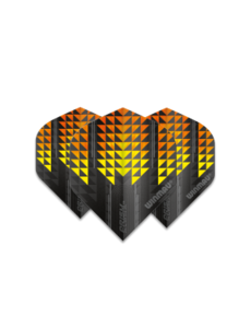 Winmau Darts Winmau Prism Alpha 175 Black and Orange Standard Dart Flights