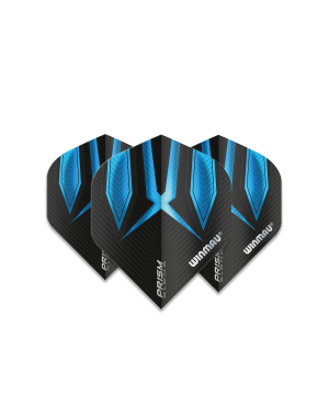 Winmau Darts Winmau Prism Alpha Black and Blue 173 Standard Dart Flights