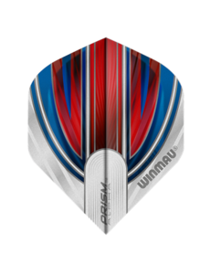 Winmau Darts Winmau Prism Alpha Red and White 14 Standard Dart Flights