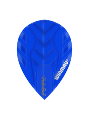 Winmau Darts Winmau Prism Zeta Blue 600 Pear Dart Flights