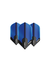 Winmau Darts Winmau Prism Alpha Black and Blue 164 Slim Dart Flights