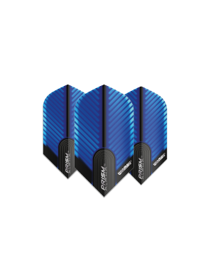 Winmau Darts Winmau Prism Alpha Black and Blue 164 Slim Dart Flights