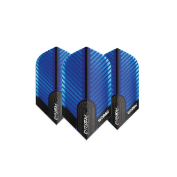 Winmau Darts Winmau Prism Alpha Black and Blue 164 Slim Dart Flights