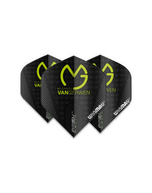 Winmau Darts Winmau Prism Delta MVG Black 206 Dart Flights