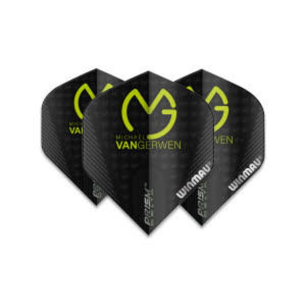 Winmau Darts Winmau Prism Delta MVG Black 206 Dart Flights