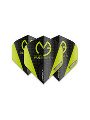 Winmau Darts Winmau Prism Delta MVG Black and Green 207 Dart Flights