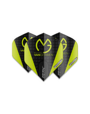 Winmau Darts Winmau Prism Delta MVG Black and Green 207 Dart Flights