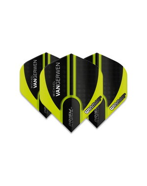 Winmau Darts Winmau Prism Alpha MVG Green and Black 144 Dart Flights