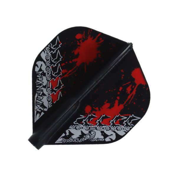 COSMO DARTS Cosmo Fit Flight Joe Chaney v1 Dark Black Standard Dart Flights