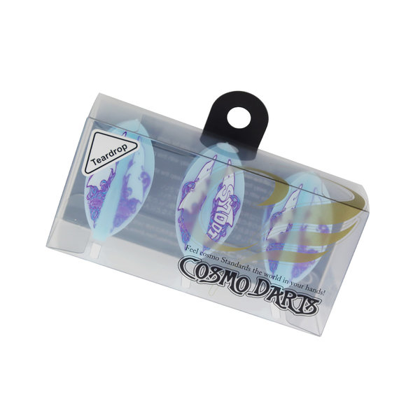COSMO DARTS Cosmo Fit Flight Paula Murphy v3 Blue Pear Dart Flights