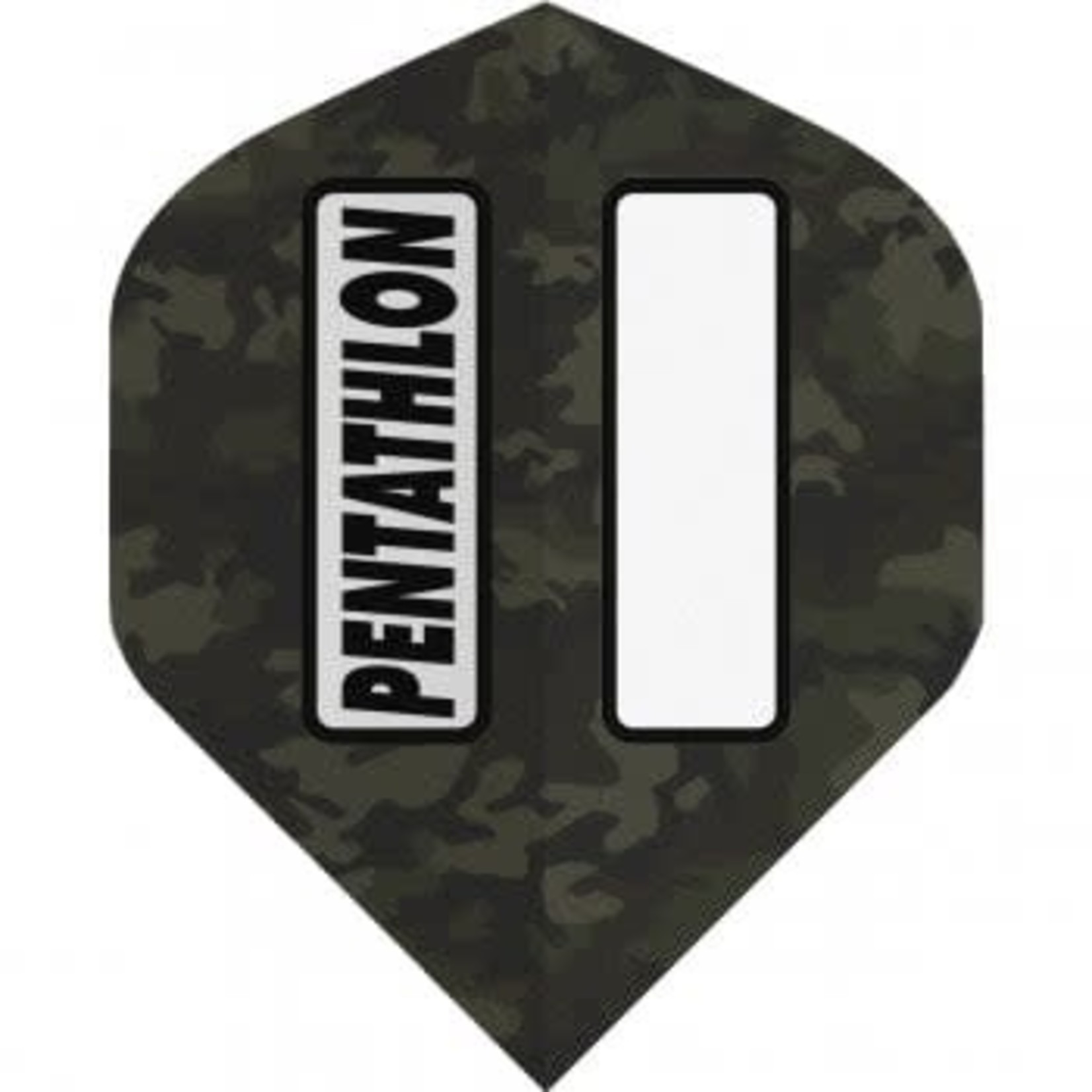 PENTATHLON Pentathlon Green Camo No2 Dart Flights