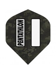 PENTATHLON Pentathlon Green Camo No2 Dart Flights
