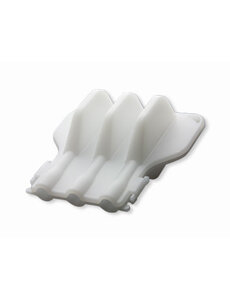 COSMO DARTS Cosmo Fit Case 4 Fin White Dart Case