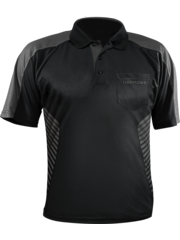 Harrows Darts Harrows Vivid Black Grey 4XL Dart Shirt