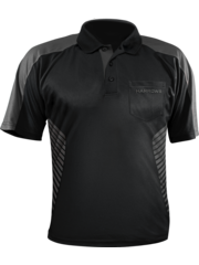 Harrows Darts Harrows Vivid Black Grey L Dart Shirt